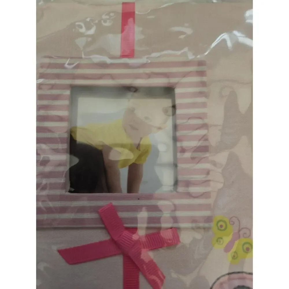 Baby Girl Pink Photo Album - Holds 200 4”x6” Photos - NEW